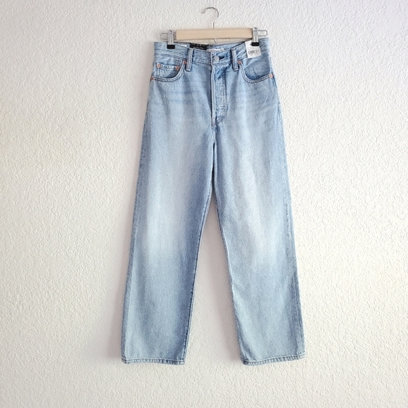 Levi's Premium * RIBCAGE STRAIGHT ANKLE JEANS - Picture 9 of 11